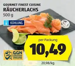 Hofer Gourmet finest cuisine räucherlachs Angebot