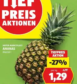 Hofer Hofer marktplatz ananas Angebot