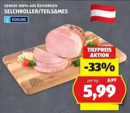 Hofer Genuss 100% aus österreich selchroller/teilsames Angebot