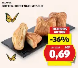 Hofer Backbox butter-topfengolatsche Angebot