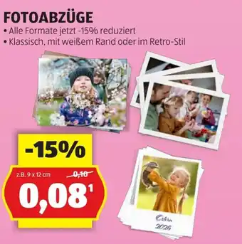 Hofer Fotoabzüge Angebot