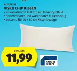 Hofer Novitesse visko chip kissen Angebot