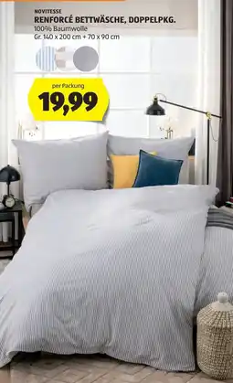 Hofer Renforcé bettwäsche, doppelpkg. Angebot