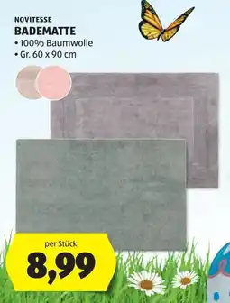 Hofer Novitesse badematte Angebot