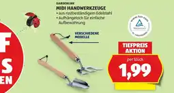 Hofer Gardenline midi handwerkzeuge Angebot