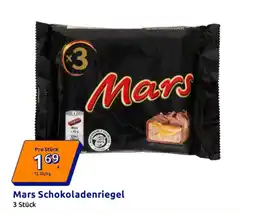 Action Mars Schokoladenriegel Angebot