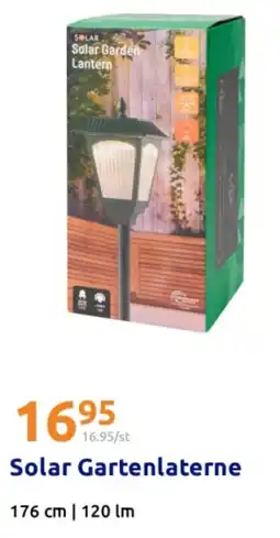 Action Solar Gartenlaterne Angebot