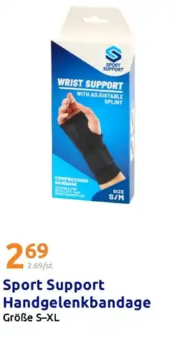 Action Sport Support Handgelenkbandage Angebot