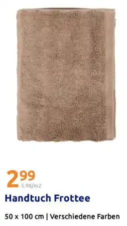 Action Handtuch Frottee Angebot