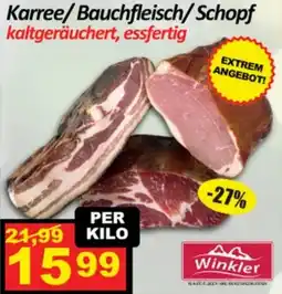 Wurstico Karree/bauchfleisch/schopf kaltgeräuchert, essfertig Angebot