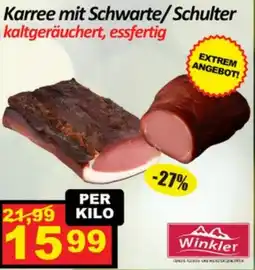 Wurstico Karree mit schwarte/schulter kaltgeräuchert, essfertig Angebot