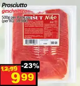 Wurstico Prosciutto geschnitten Angebot