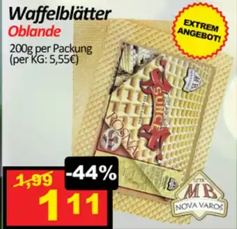 Wurstico Waffelblätter oblande Angebot