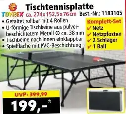 Norma Tischtennisplatte Angebot