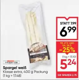 Maximarkt Spargel weiß Angebot
