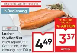 Maximarkt Lachs- forellenfilet Angebot