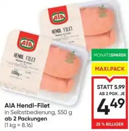 Maximarkt Aia hendl-filet Angebot