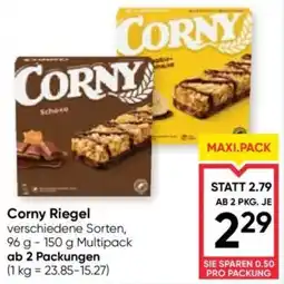 Maximarkt Corny Riegel Angebot