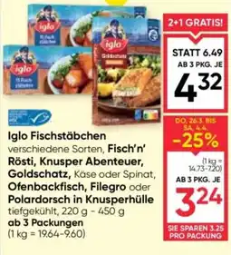 Maximarkt Iglo Fischstäbchen Angebot