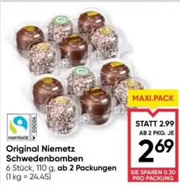 Maximarkt Original Niemetz Schwedenbomben Angebot