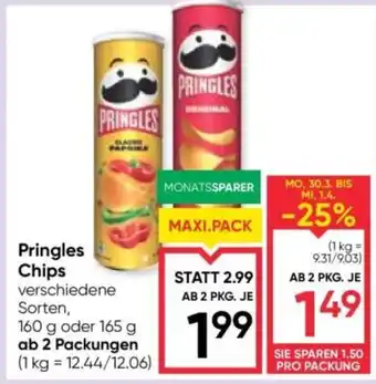 Maximarkt Pringles chips Angebot