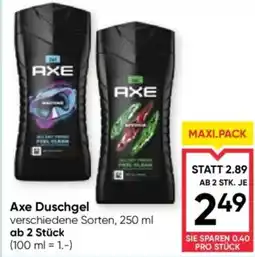 Maximarkt Axe Duschgel Angebot