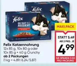 Maximarkt Felix Katzennahrung Angebot