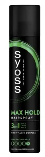 dm Syoss Haarspray Angebot