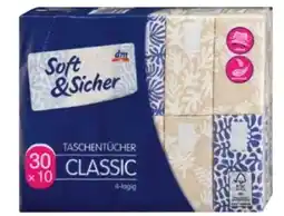 dm Soft und Sicher Taschentücher Classic Angebot