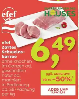 ADEG Efef zartes schweins- karree Angebot