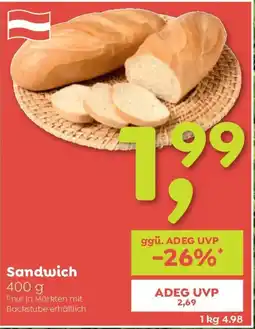 ADEG Sandwich Angebot