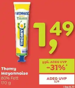 ADEG Thomy Mayonnaise Angebot