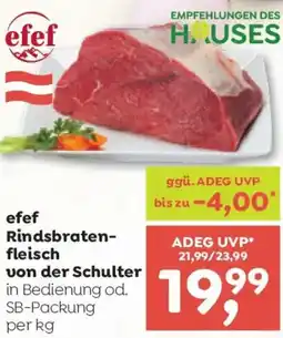ADEG Efef rindsbraten- fleisch von der Schulter Angebot