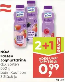 ADEG NÖM Fasten Joghurtdrink Angebot