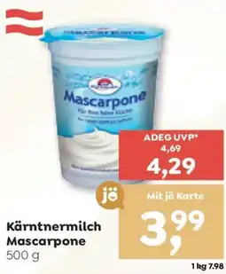 ADEG Kärntnermilch Mascarpone Angebot