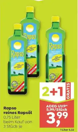 ADEG Rapso reines Rapsöl Angebot