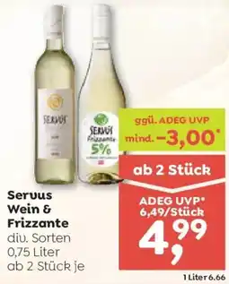 ADEG Servus Wein & Frizzante Angebot