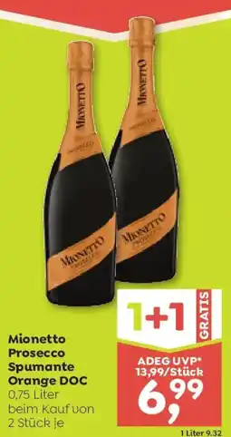ADEG Mionetto Prosecco Spumante Orange DOC Angebot