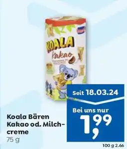 ADEG Koala Bären Kakao od. Milch- creme Angebot