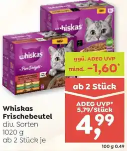 ADEG Whiskas Frischebeutel Angebot
