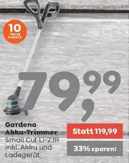 ADEG Gardena Akku-Trimmer Angebot