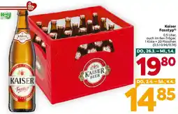 Billa Kaiser Fasstyp Angebot