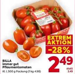 Billa BILLA immer gut Pflaumentomaten Angebot