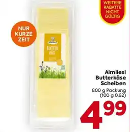 Billa Almliesl Butterkäse Scheiben Angebot