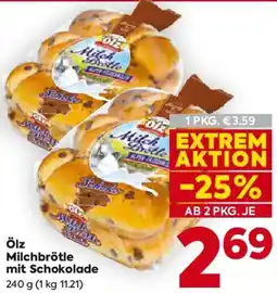 Billa Ölz Milchbrötle mit Schokolade Angebot
