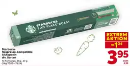 Billa Starbucks Nespresso-kompatible Alukapseln Angebot