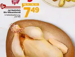 Billa Ja! Natürlich Bio-Wiesenhendl Angebot