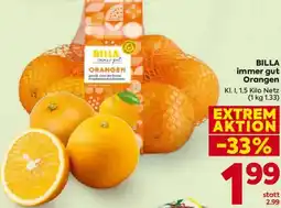 Billa BILLA immer gut Orangen Angebot