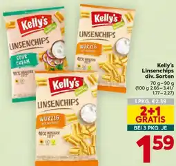 Billa Kelly's Linsenchips Angebot