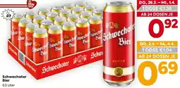Billa Schwechater Bier Angebot